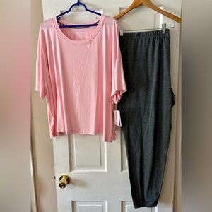 Secret Treasures Joyspun Sleep Lounge Pajama Pants & Shirt Set 3X